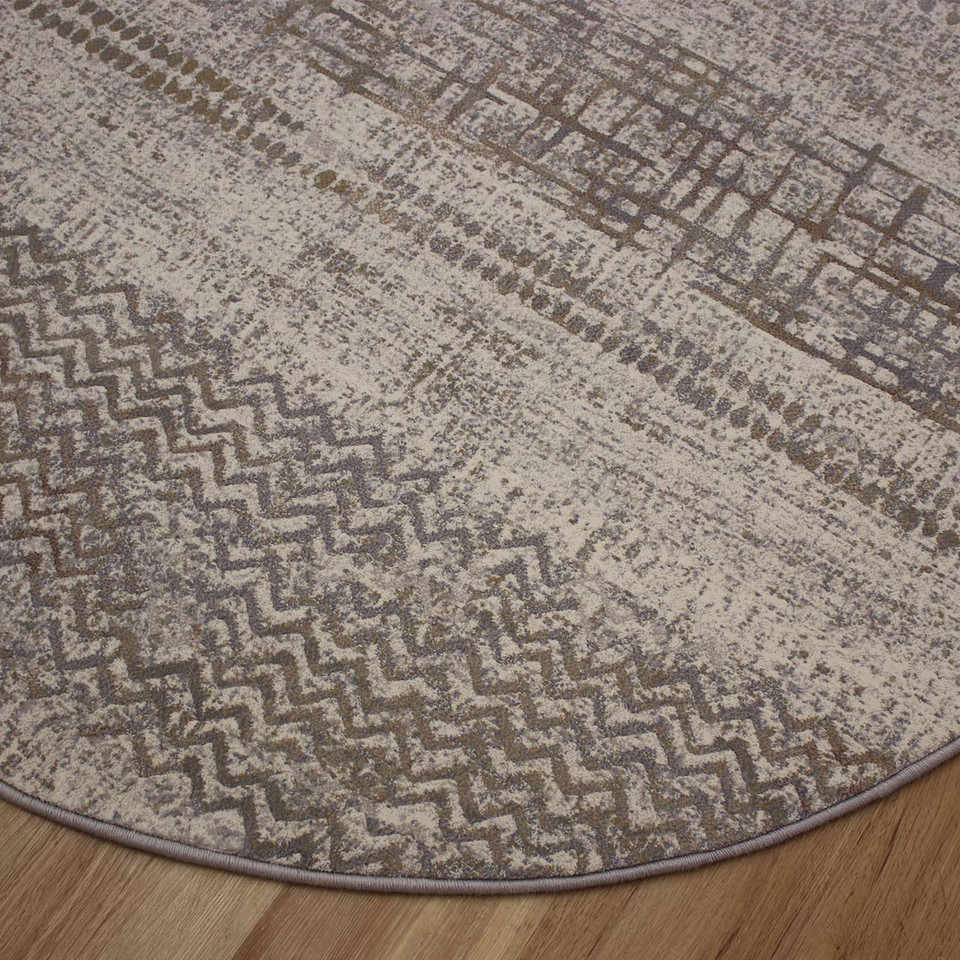 Natural Grey Hardwearing Floor Rug Galleria 9293