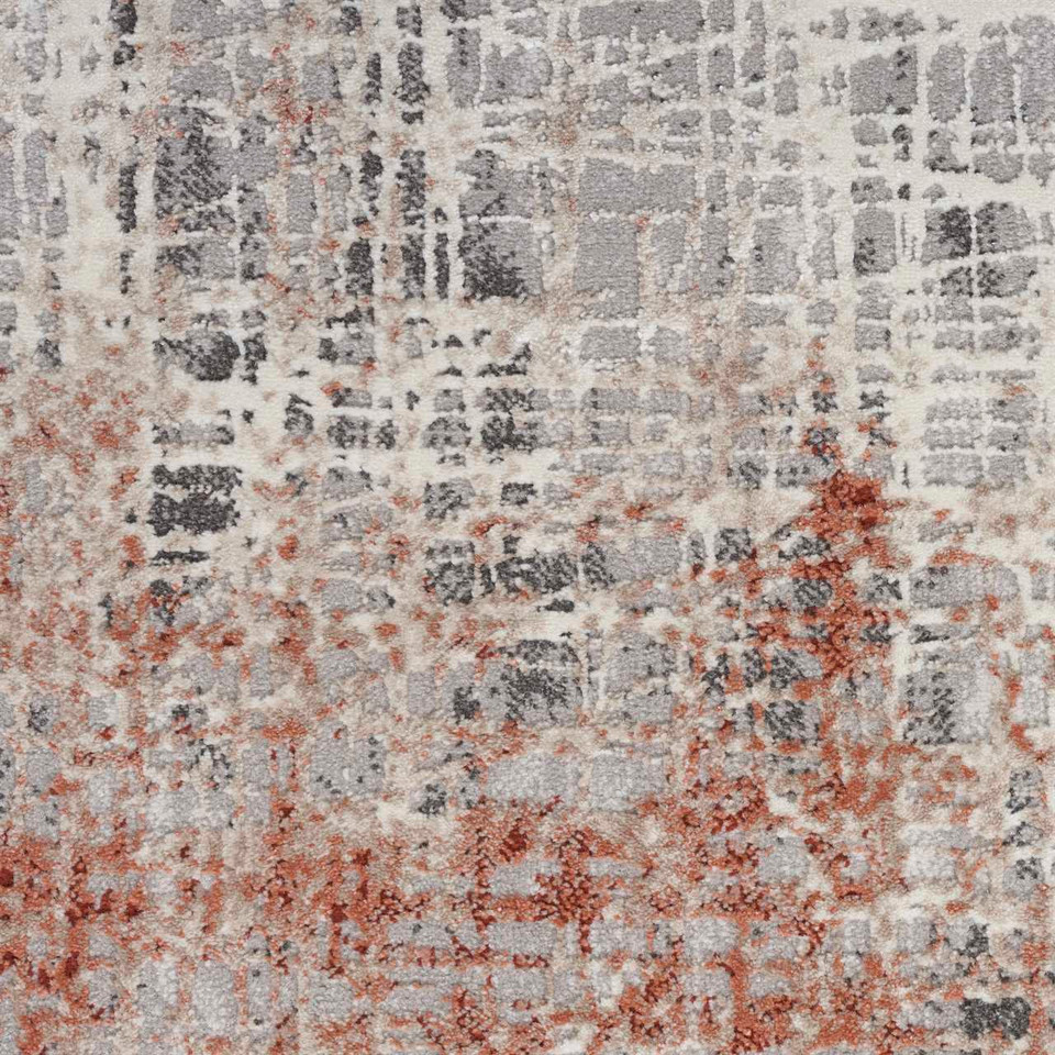Calvin Klein Infinity 01 Rust Multi Rug Runner