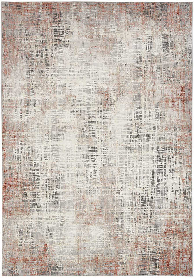Calvin Klein Infinity 01 Rust Multi Rug Runner