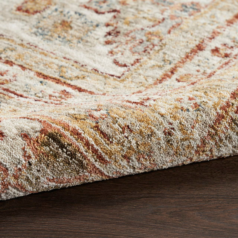 Sahar Distressed Vintage Rust Rug SHR01 Runner