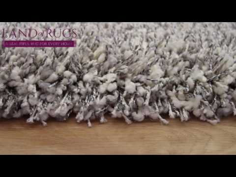 Twilight White Silver Rug Runner