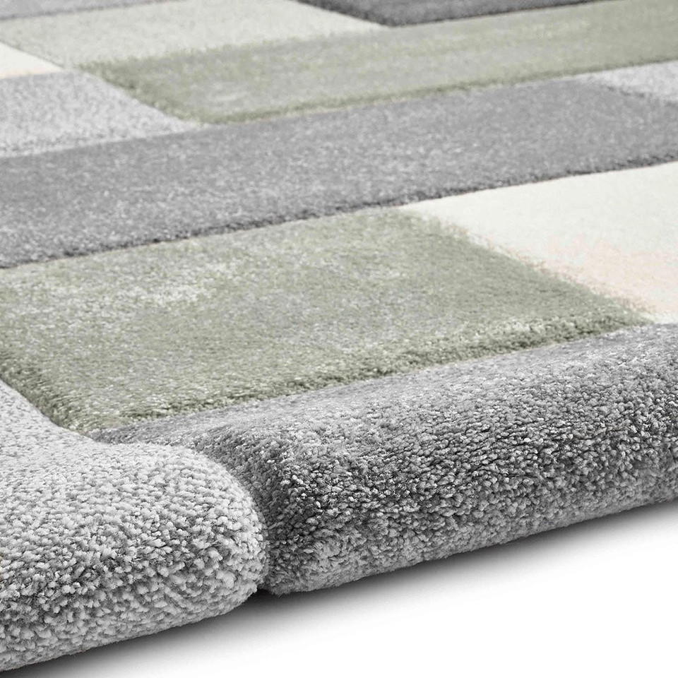 Brooklyn Rug 646 Grey Green Runner