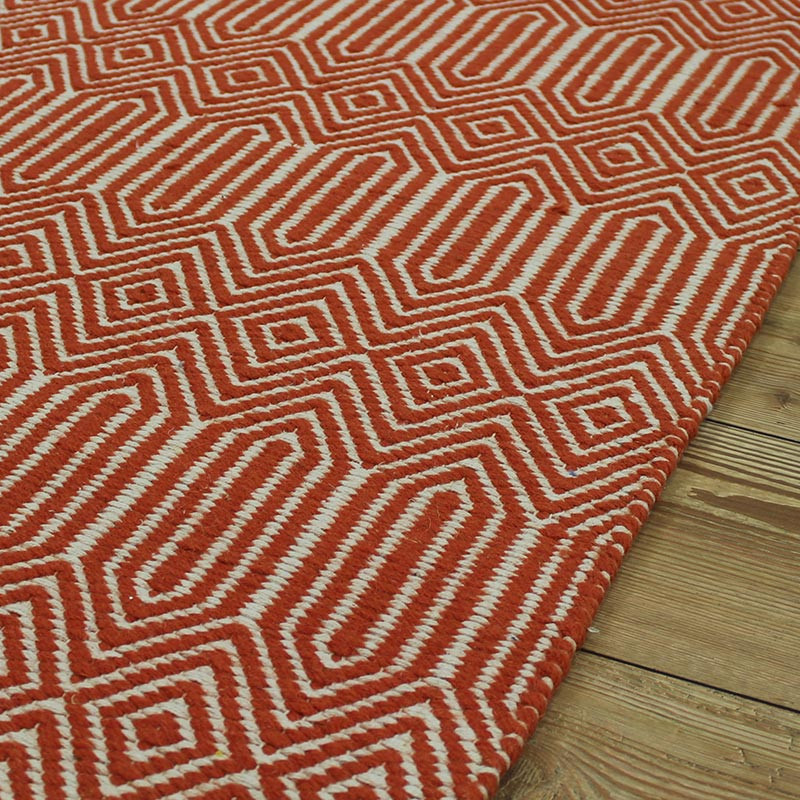 Sloan Rug Orange Runner