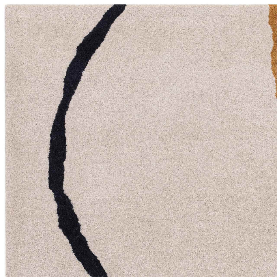 Reef Wool Rug RF22 Linear Multi