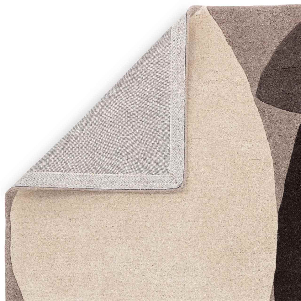 Reef Wool Rug RF24 Mid Century Grey