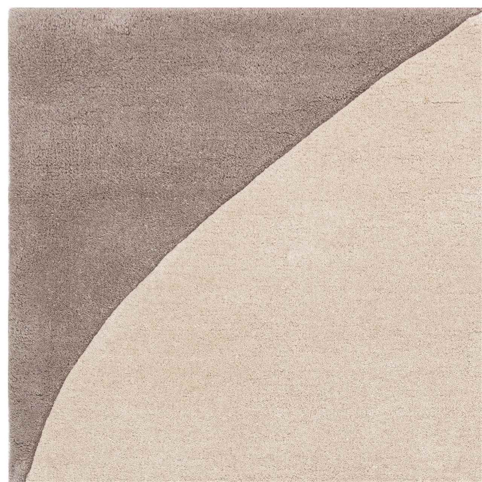 Reef Wool Rug RF24 Mid Century Grey