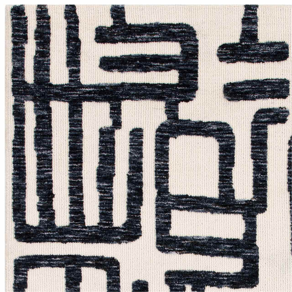 Mason Script Mono Soft Contemporary Rug