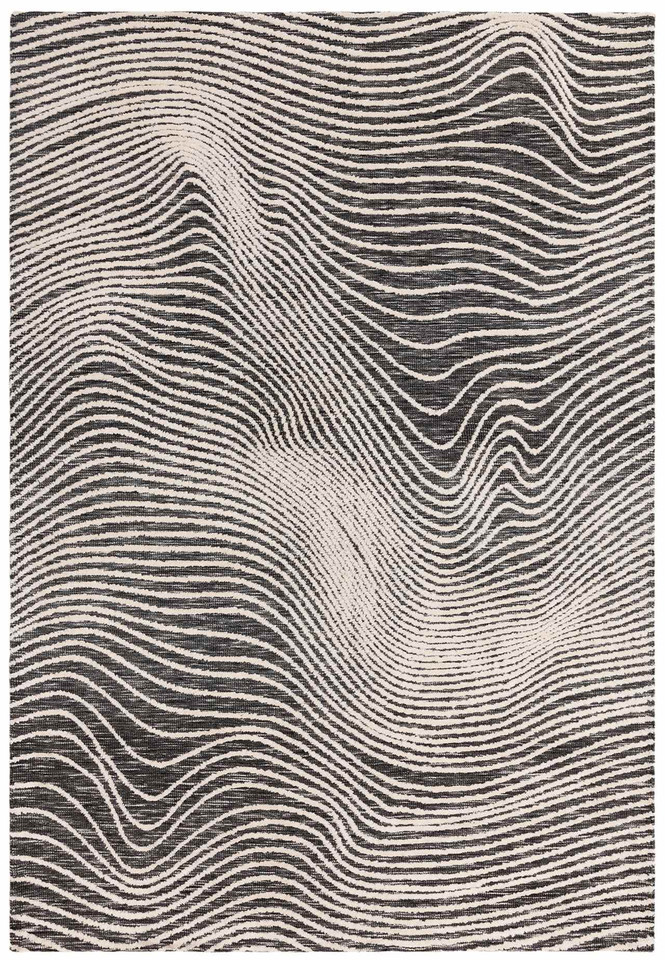 Mason Magnitude Black Soft Contemporary Rug