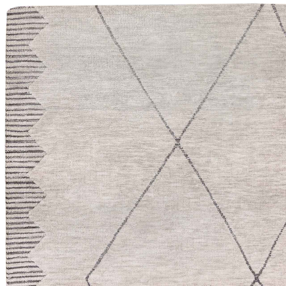 Mason Diamond Grey Soft Contemporary Rug