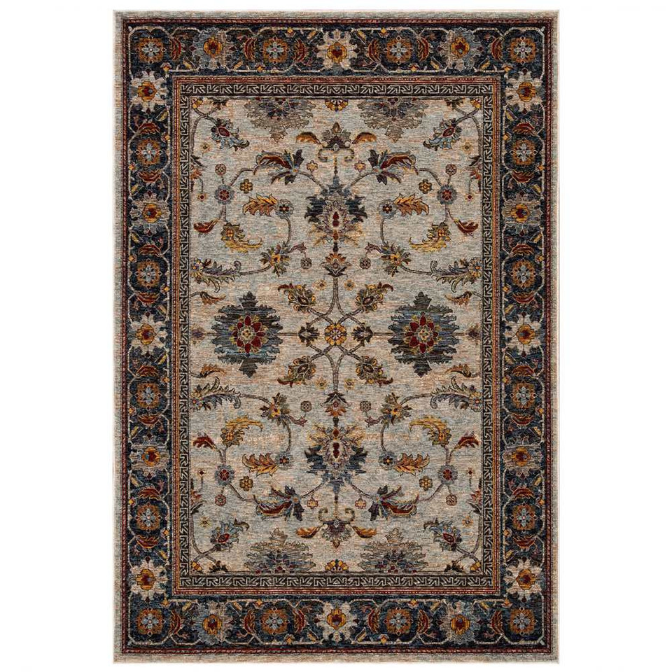 Sarouk Traditional Cream Rug 53X Runner