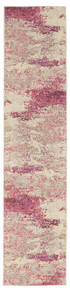 Celestial Ivory Pink CES02 Rug Runner