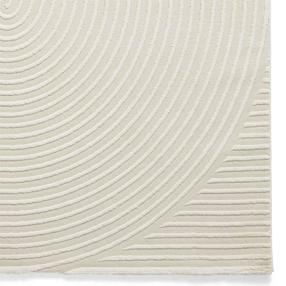 Flores 1924 Cream Washable Modern Rug