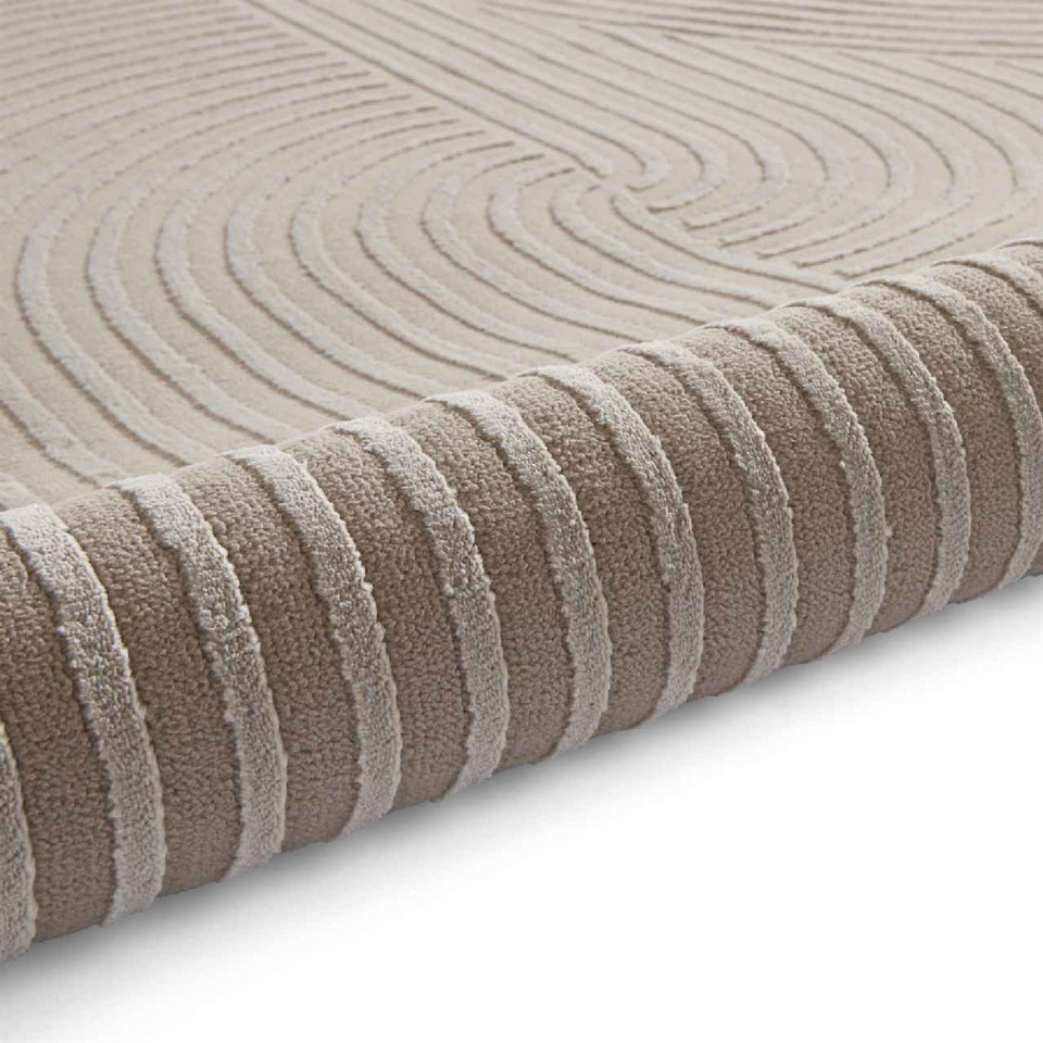 Flores 1924 Mink Washable Modern Rug
