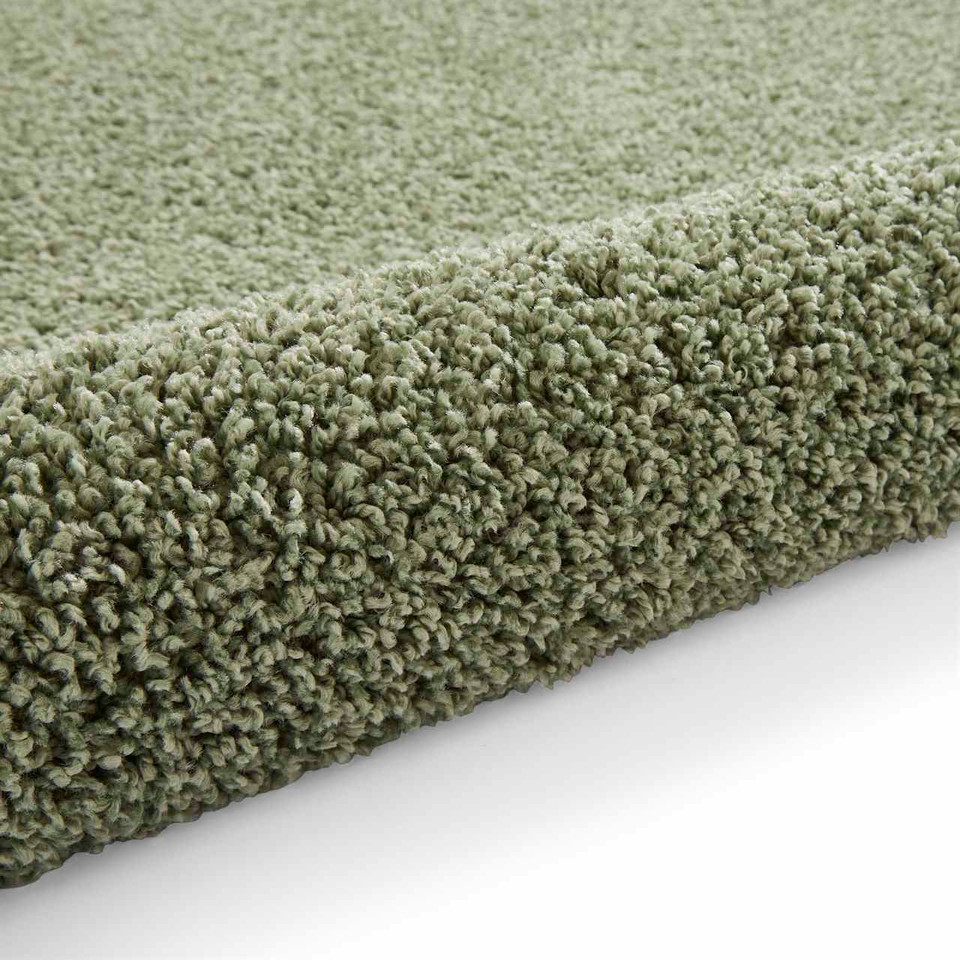 Bali 950 Green Washable Plain Rug