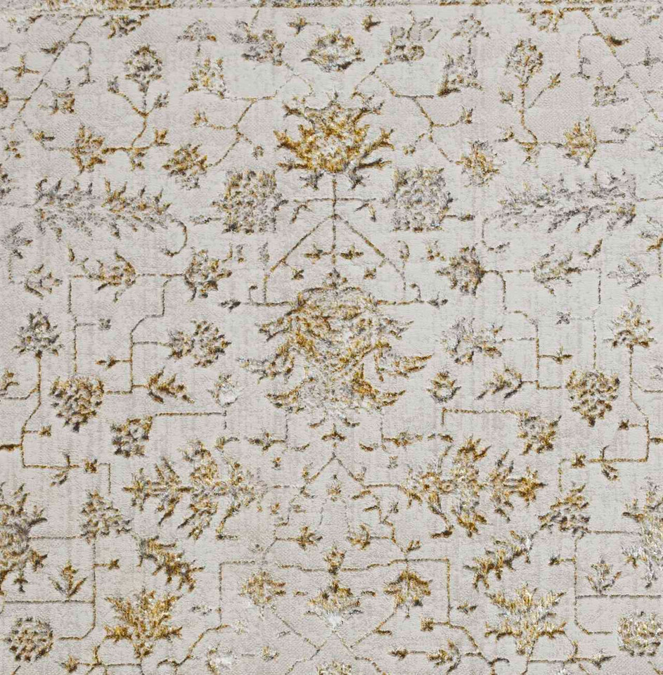 Creation 50112 Grey Gold Silky Rug