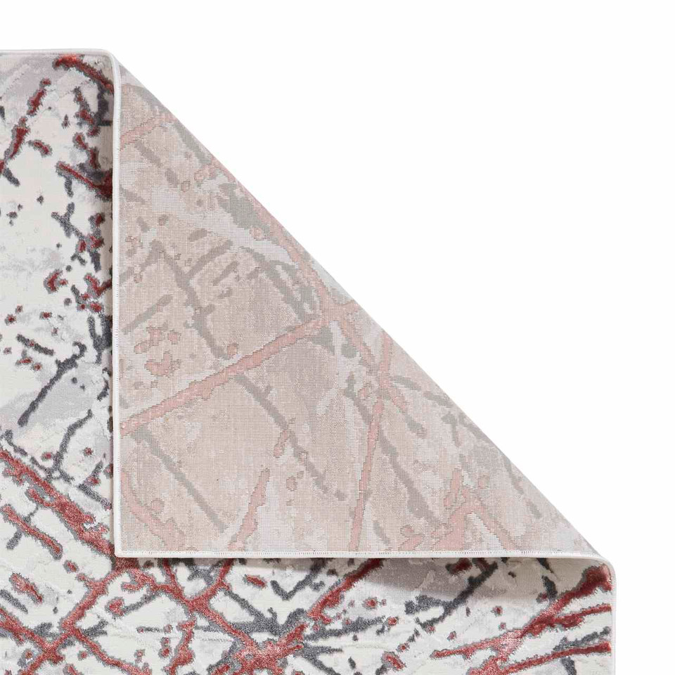 Artemis B8403A Pink Silver Silky Rug