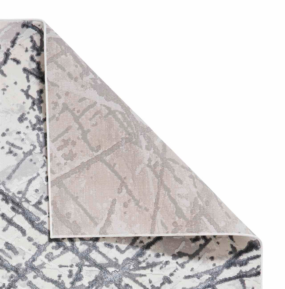 Artemis B8403A Silver Silky Rug