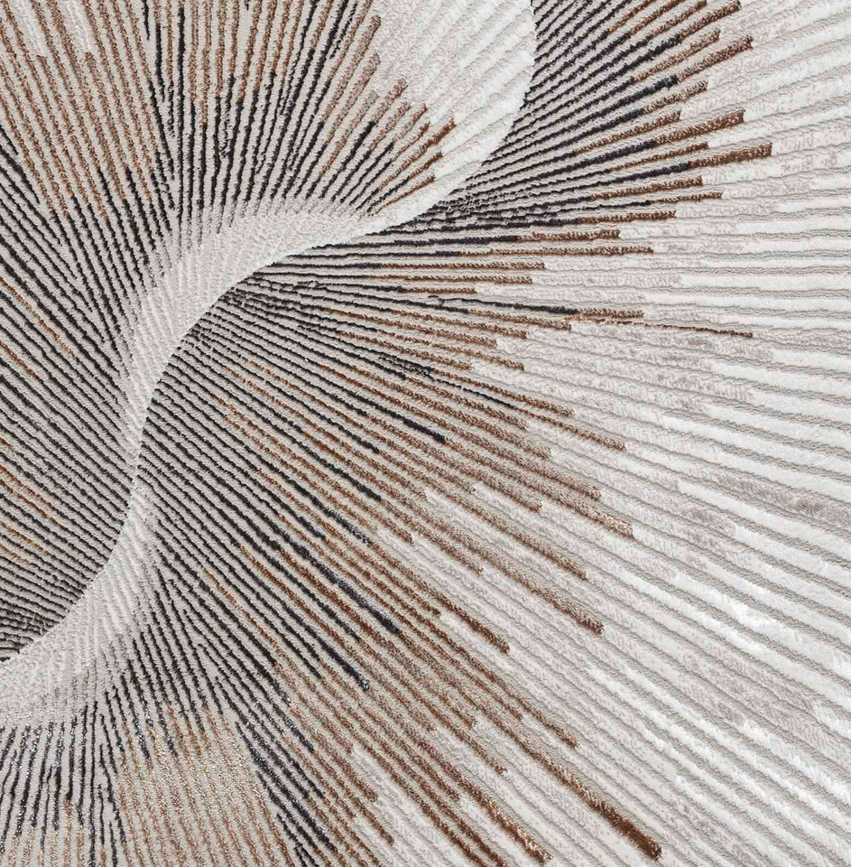 Creation 50156 Bronze beige Silky Rug