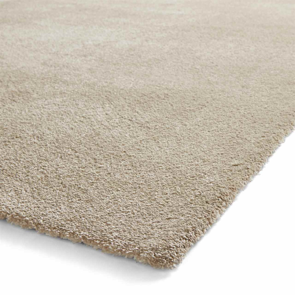 Cove Beige Soft Plain Short Shaggy Rug