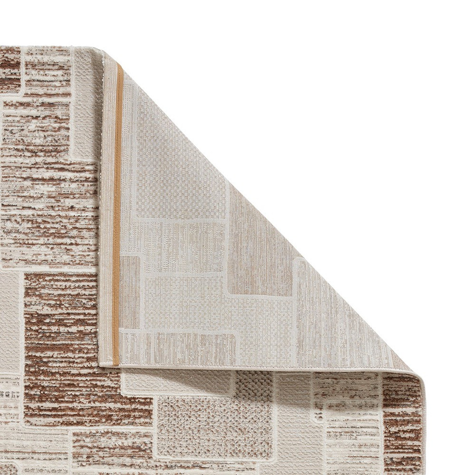 Creation 50178 Grey Beige Silky Rug