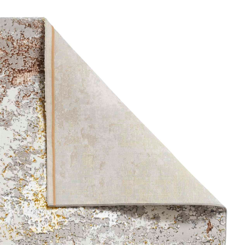 Creation 50179 Gold Beige Silky Rug