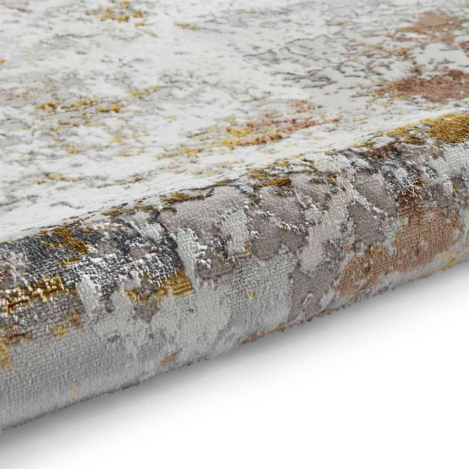 Creation 50179 Gold Beige Silky Rug