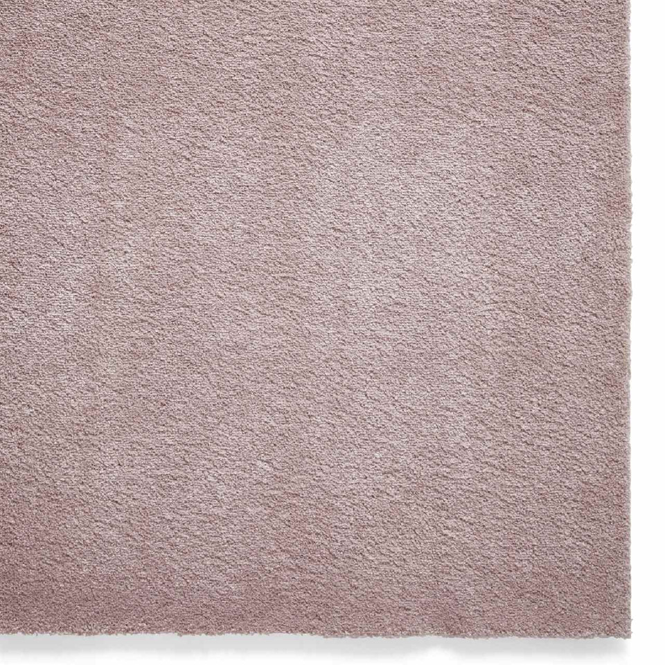 Cove Rose Soft Plain Short Shaggy Rug