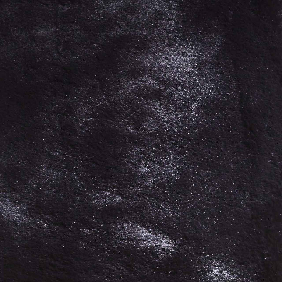 Super Teddy Black Soft Faux Sheepskin