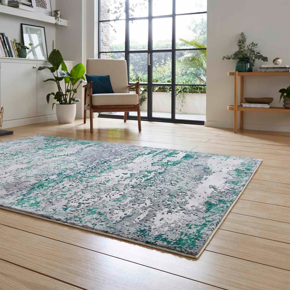 Artemis B9289A Green Silky Rug