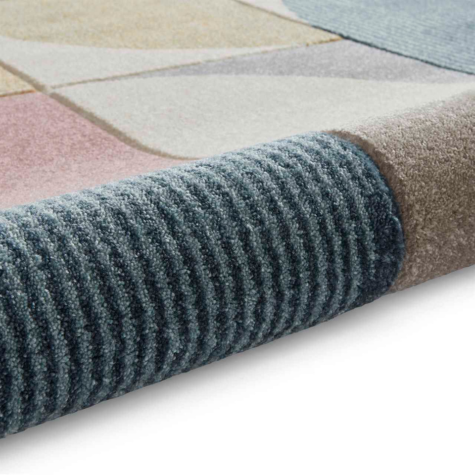 Matrix FE663 Multi Pastal Carved Rug
