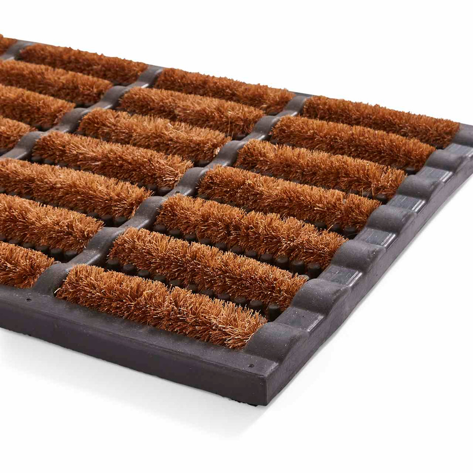 On Sale Rubber Wire Scraper Coir Mat 40x60cm