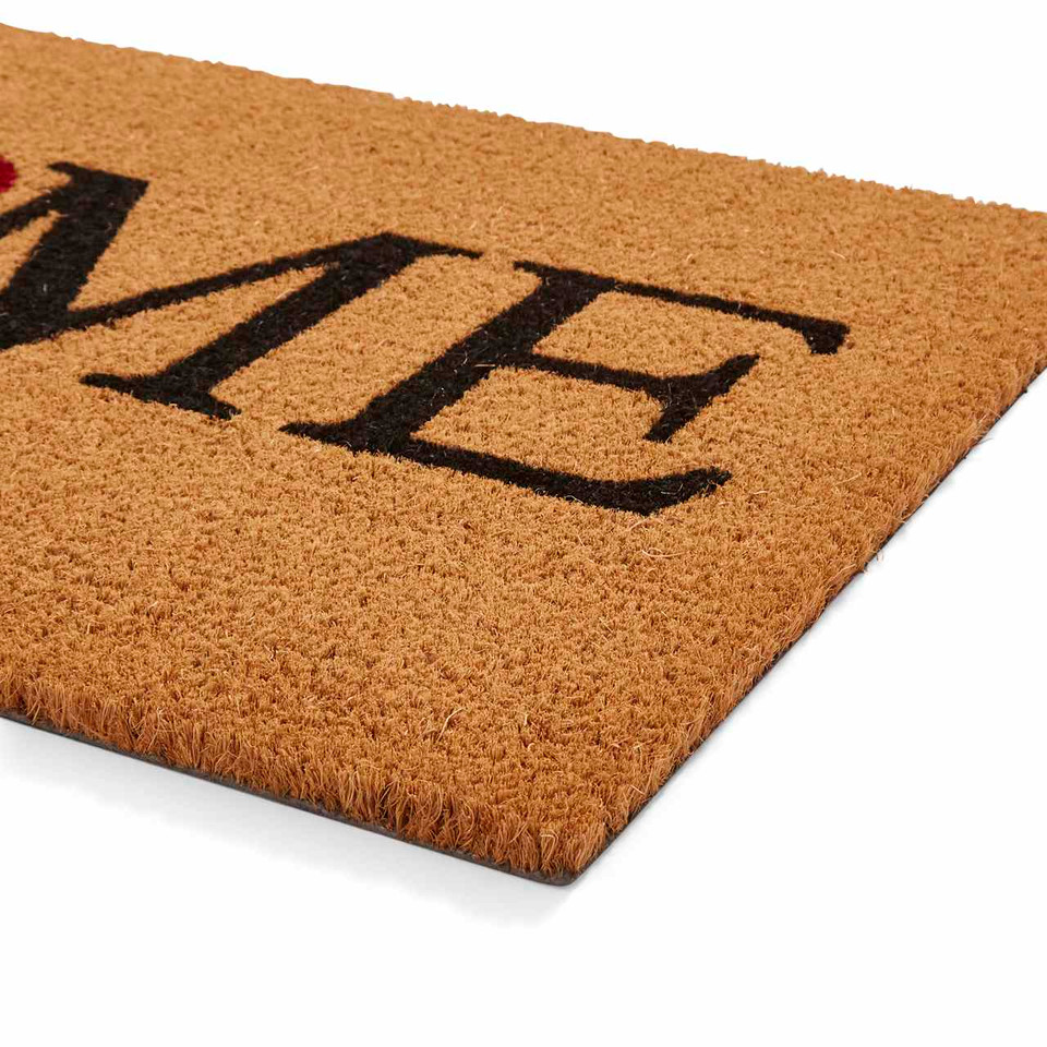 On Sale Home Heart Coir Mat 45x75cm