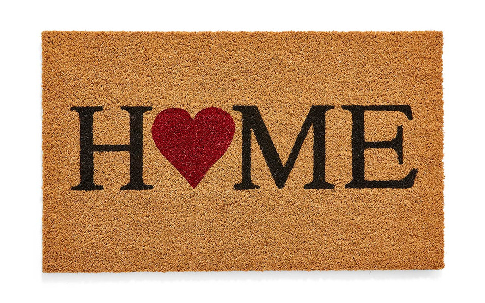 On Sale Home Heart Coir Mat 45x75cm