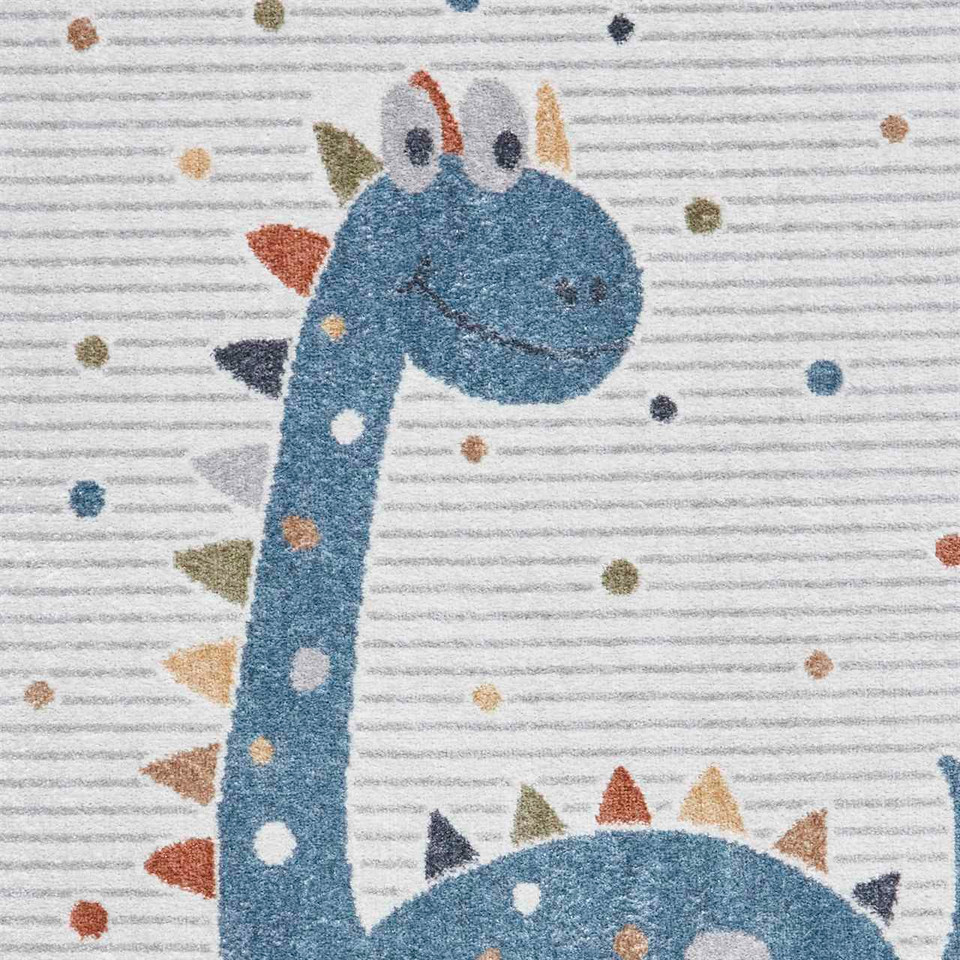 Vida Thin Soft Kids Dinosaur Rug