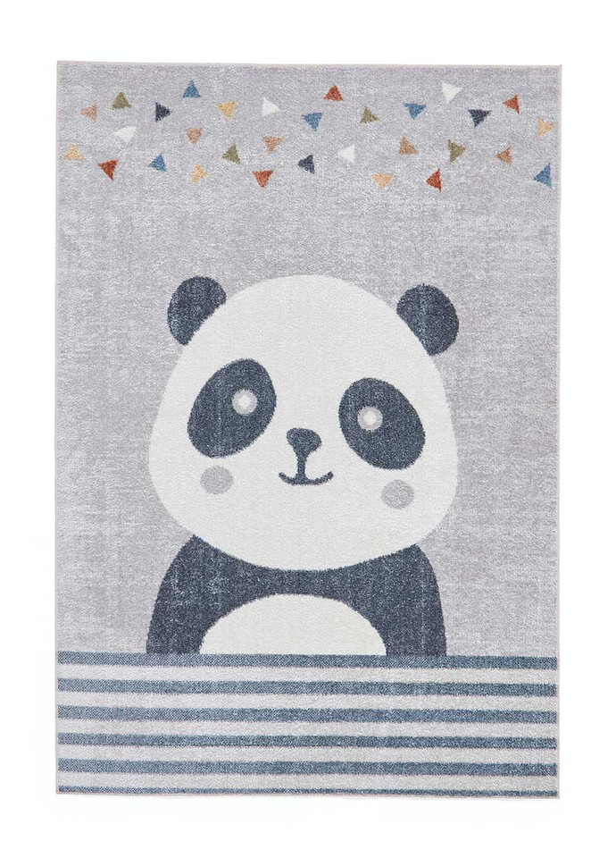 Vida Thin Soft Kids Panda Rug