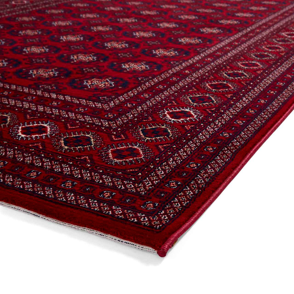 Dubai 62098 Red Traditional Rug