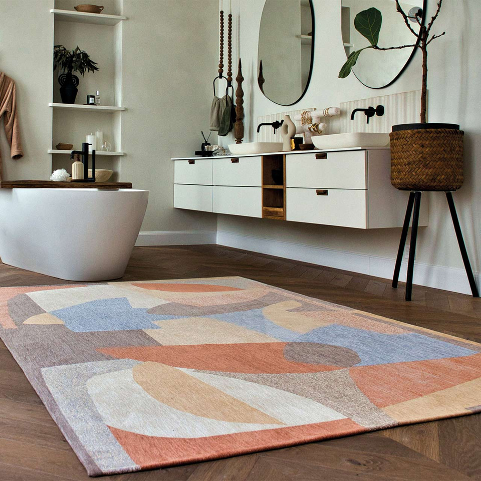 Shapes Secret 9370 Indoor Outdoor Washable Eco Rug
