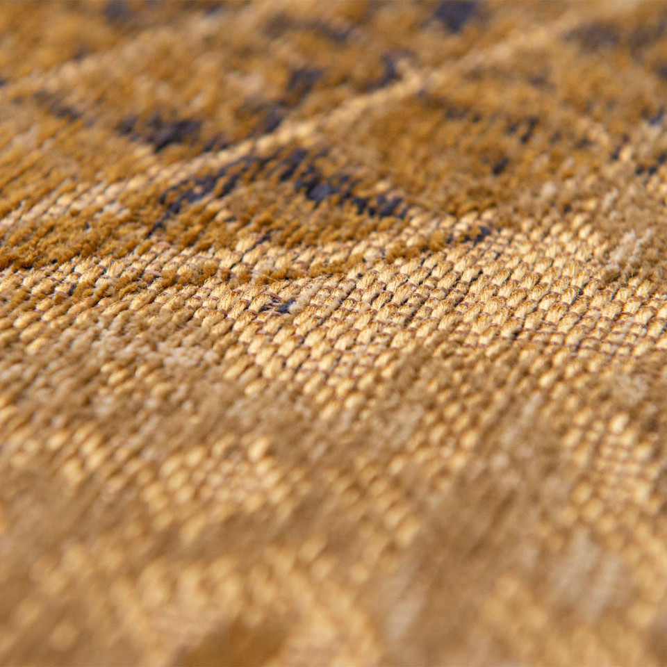 Cities New York Gatsby Gold 9315 Indoor Outdoor Washable Eco Rug