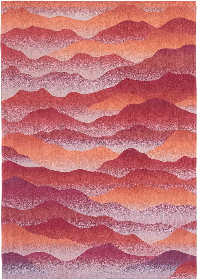 Himalaya Autumn Ruby Peach Thin Rug 9381 LDP