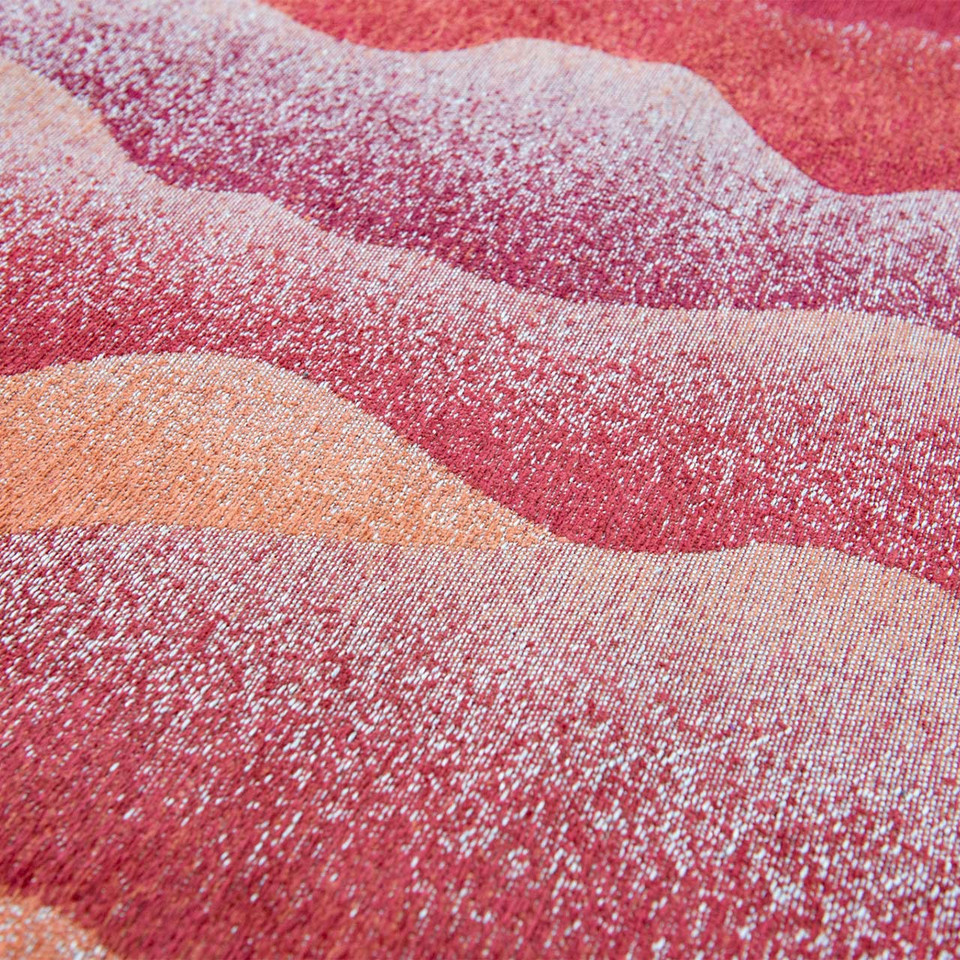 Himalaya Autumn Ruby Peach Thin Rug 9381 LDP