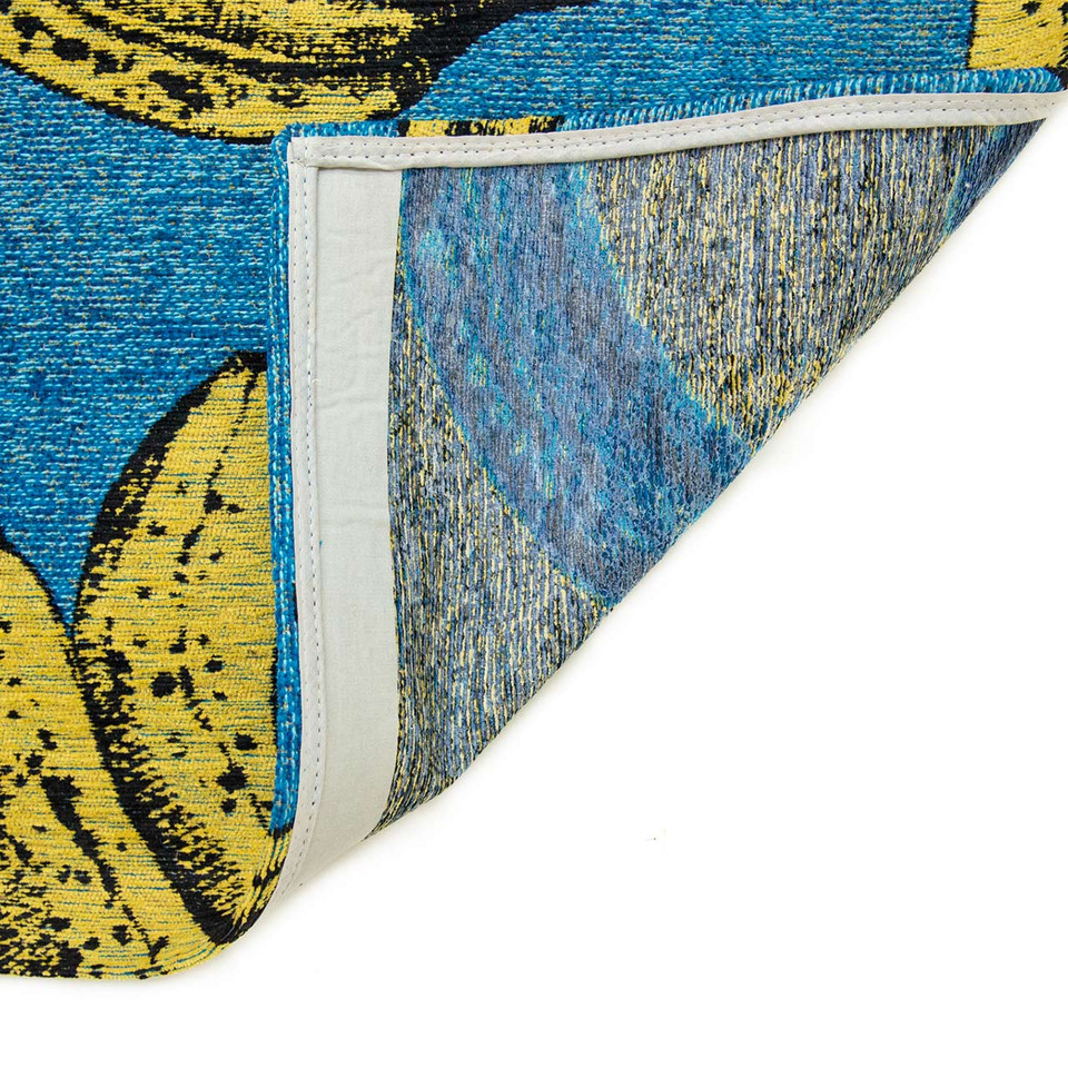 Banana California Blue Thin Rug 9394 LDP