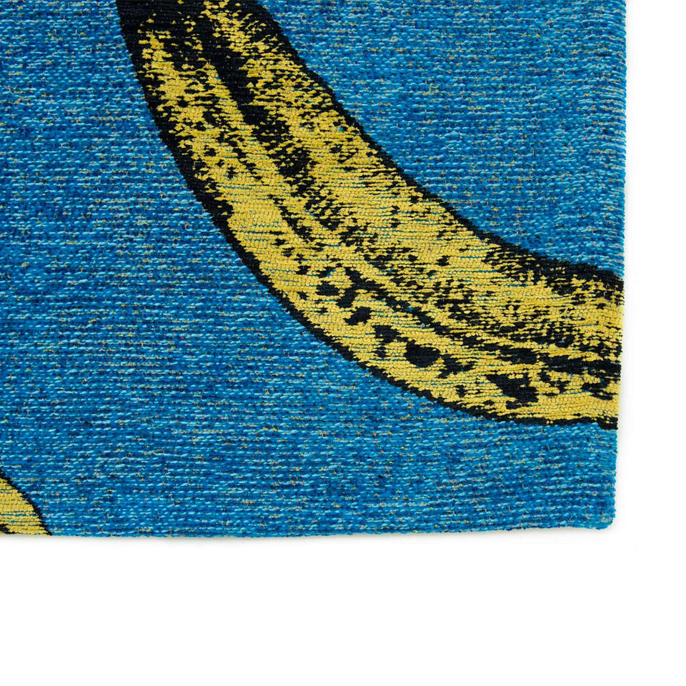 Banana California Blue Thin Rug 9394 LDP