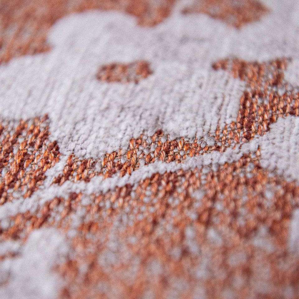 Sakura Copper Pink 9371 Indoor Outdoor Washable Eco Rug