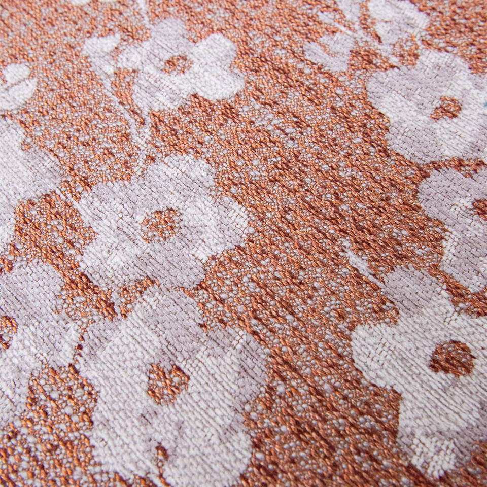 Sakura Copper Pink 9371 Indoor Outdoor Washable Eco Rug