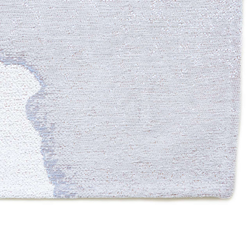 Lagoon Iode Grey Blue Thin Rug 9328 LDP