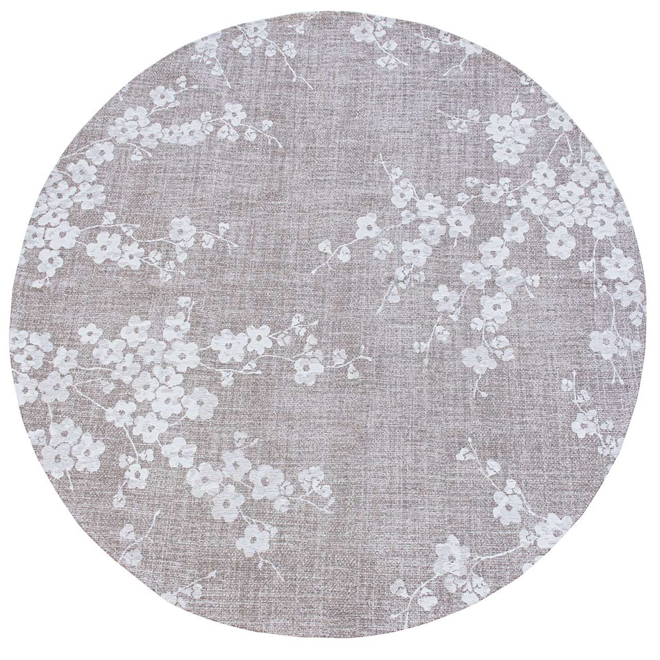 Sakura Morning Mist Beige 9373 Indoor Outdoor Washable Eco Rug
