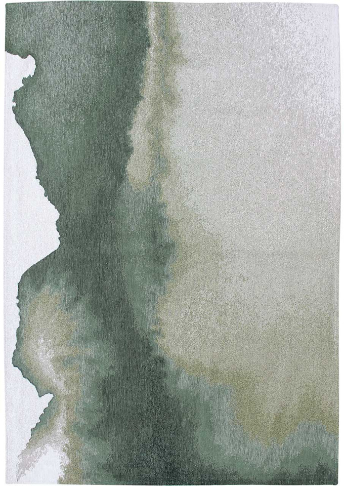 Lagoon Palm Green 9331 Indoor Outdoor Washable Eco Rug
