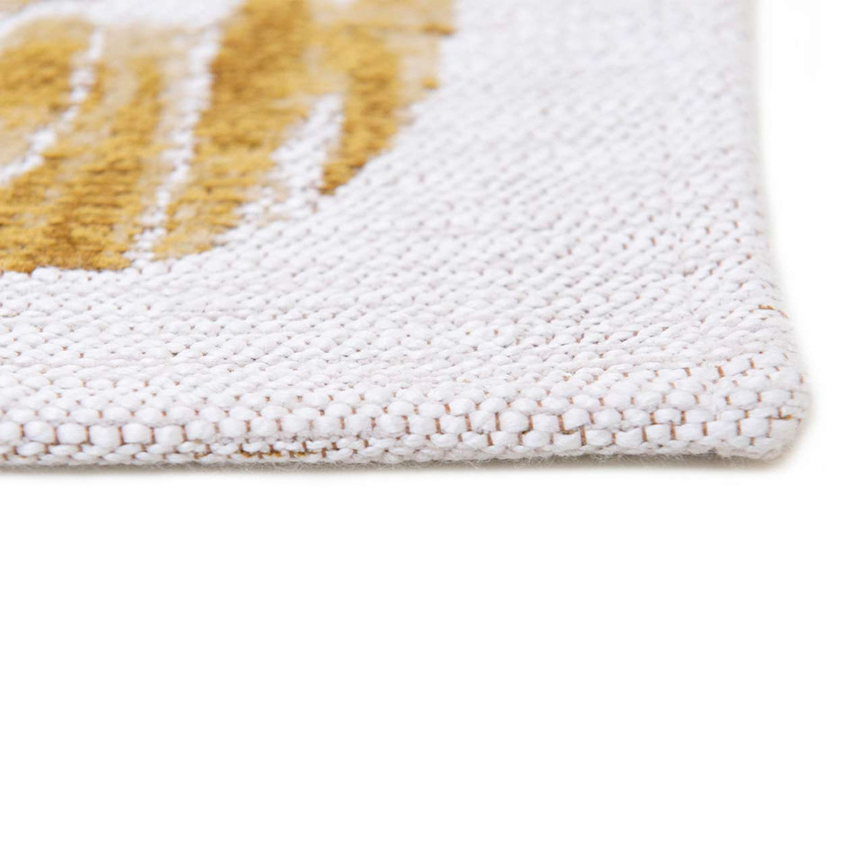 Swim Saffron Thin Golden White Rug 9349 LDP