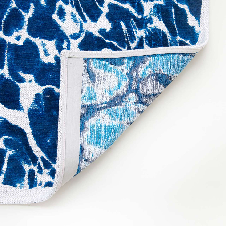 Swim Surf Blue Thin Rug 9351 LDP