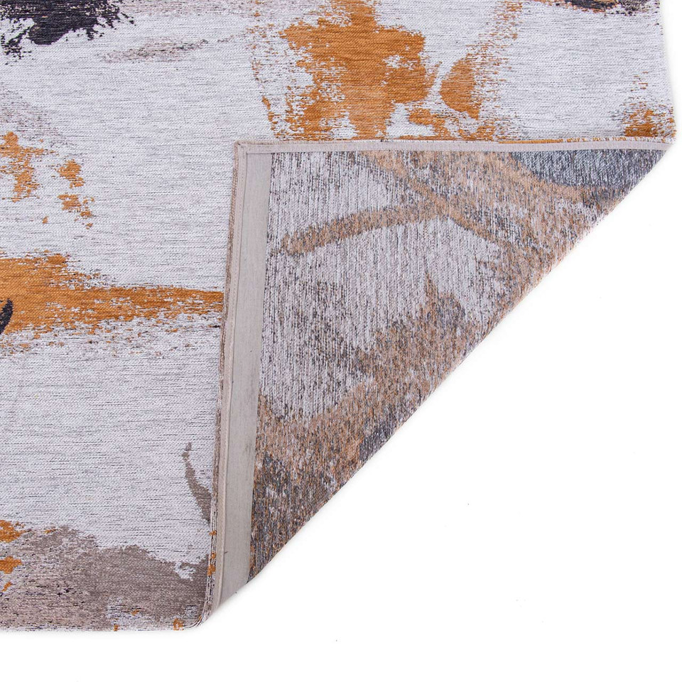 Fresque Middle Of Thin Rust Rug 9344 LDP